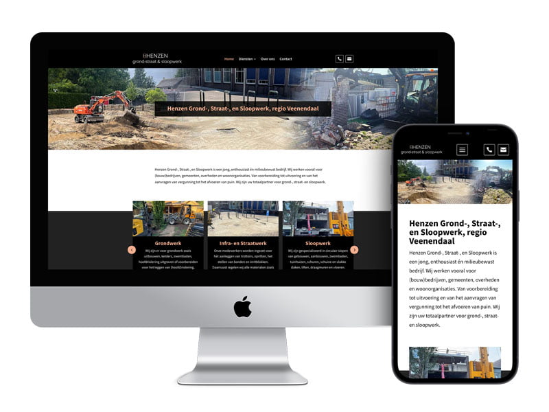 Website I-Care Vision Ede